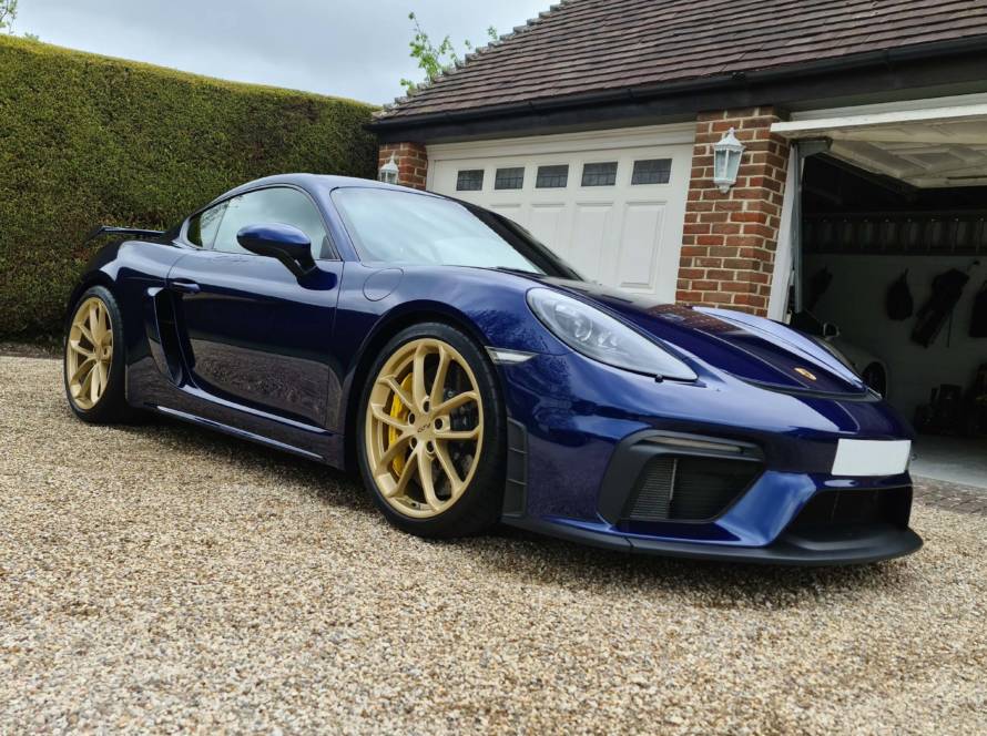 Phoenix Car Detailing Sussex - dark blue Porsche