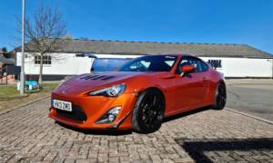 Phoenix Car Detailing Sussex - Orange Toyota