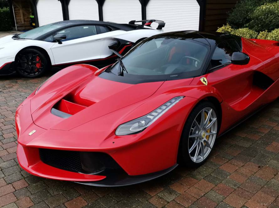 Phoenix Car Detailing Sussex - Ferrari front